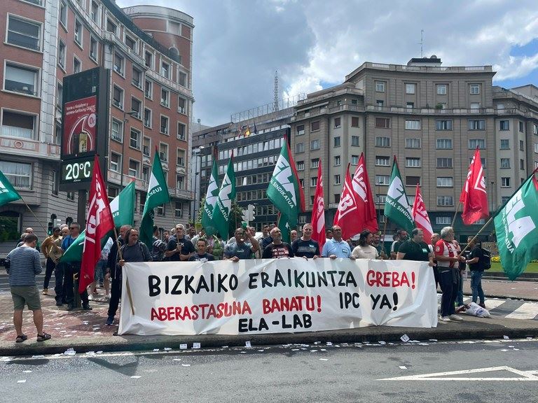 ELA elkarretaratzea Bilbo