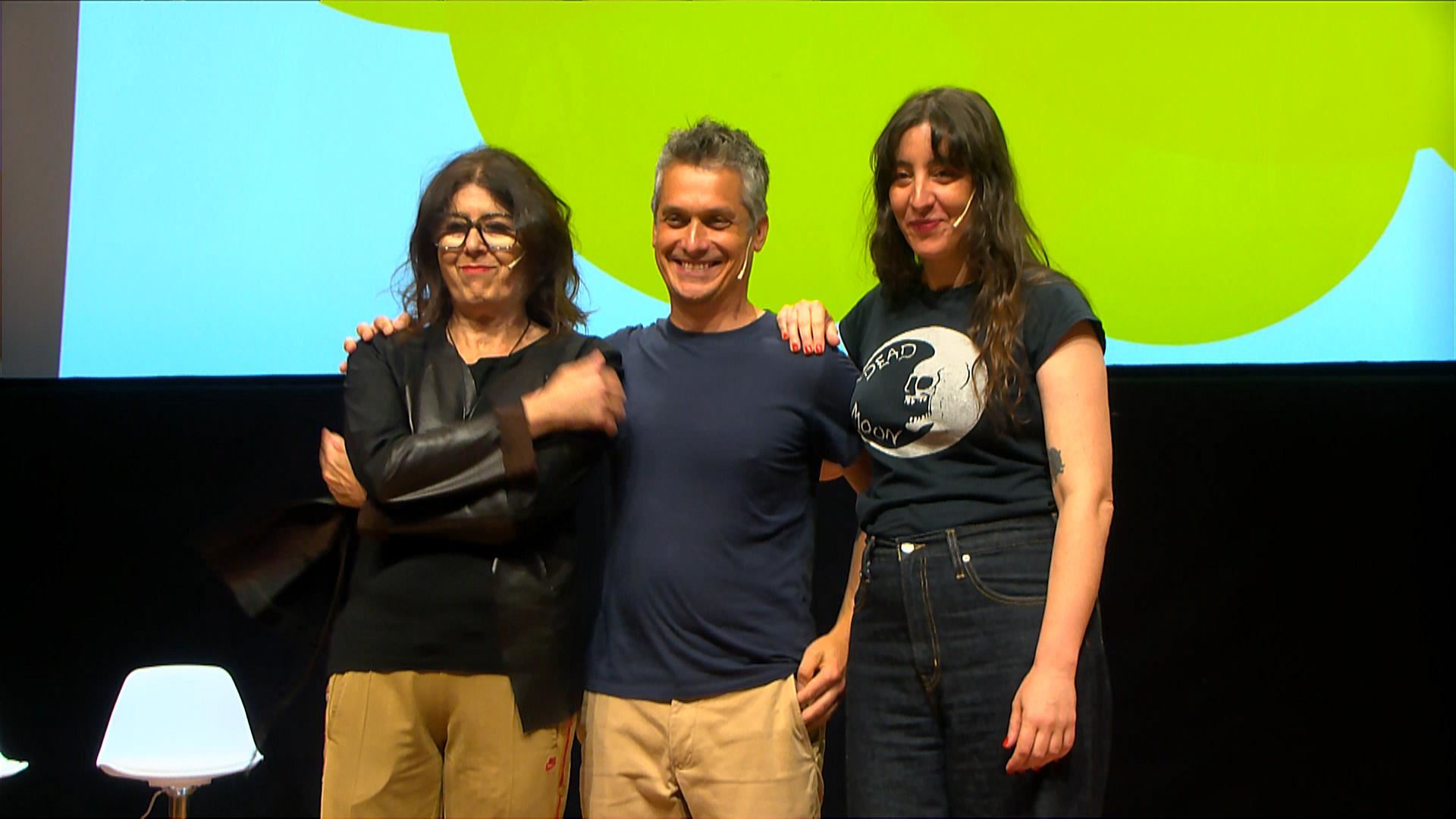 Gure Artea sariak Javier Nevado Susana Talayero Nadia Barkate