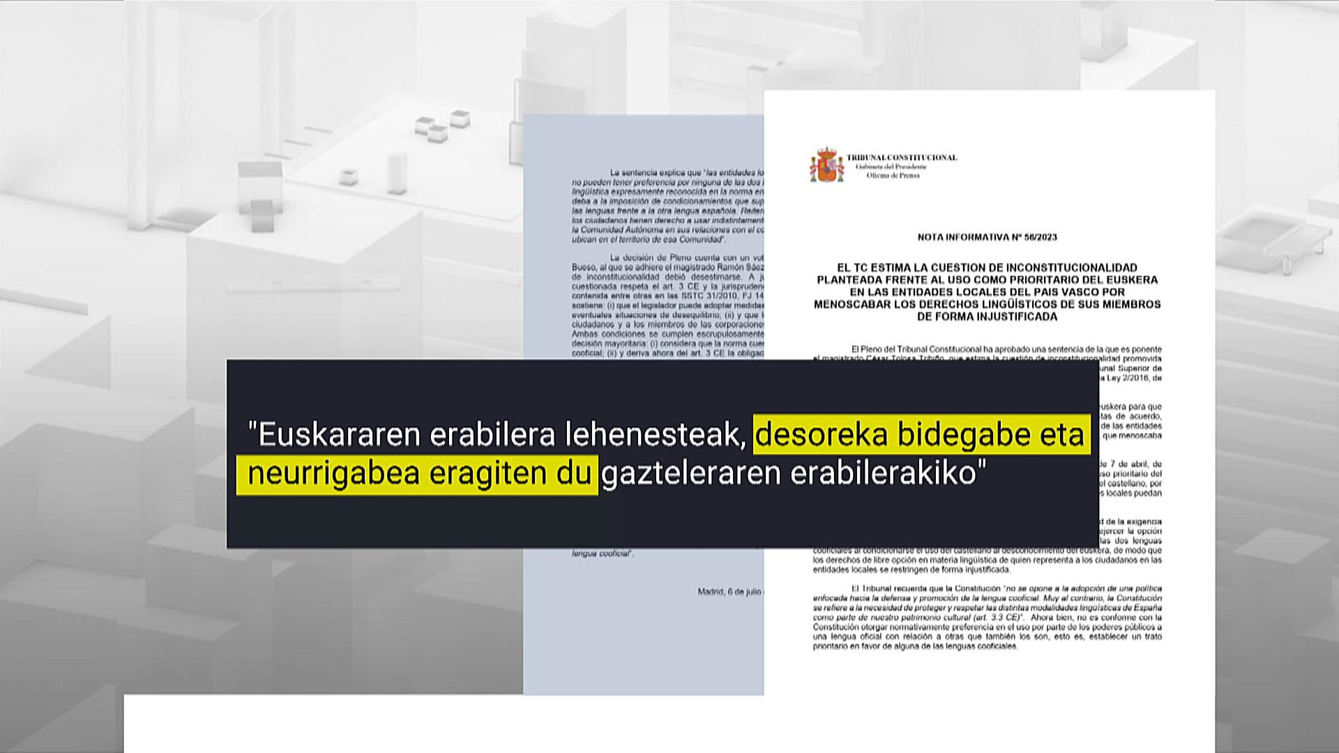 euskara ebazpena