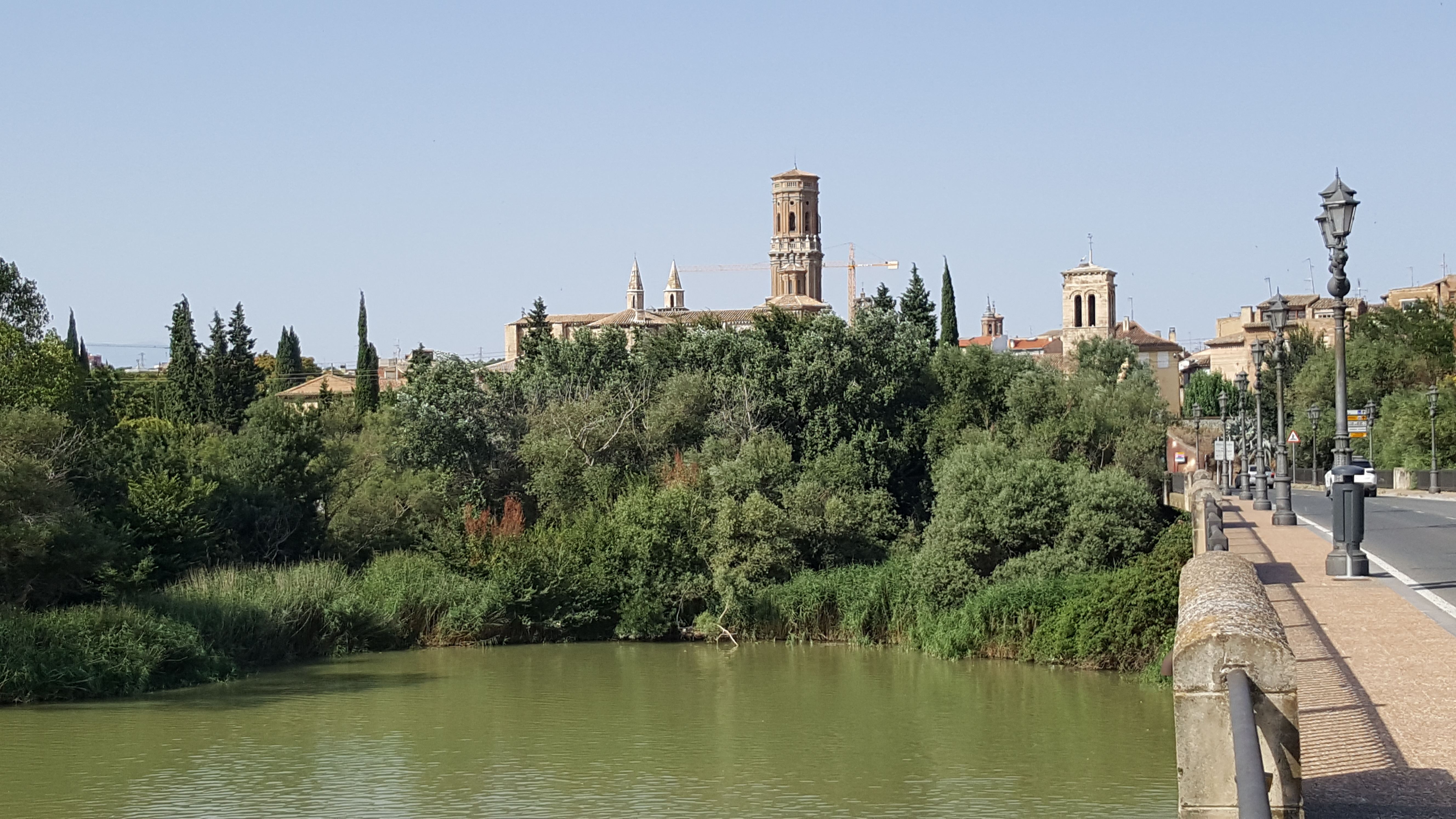 EL EBRO EN TUDELA 2018 agosto (Rikardo Agirregomezkorta)