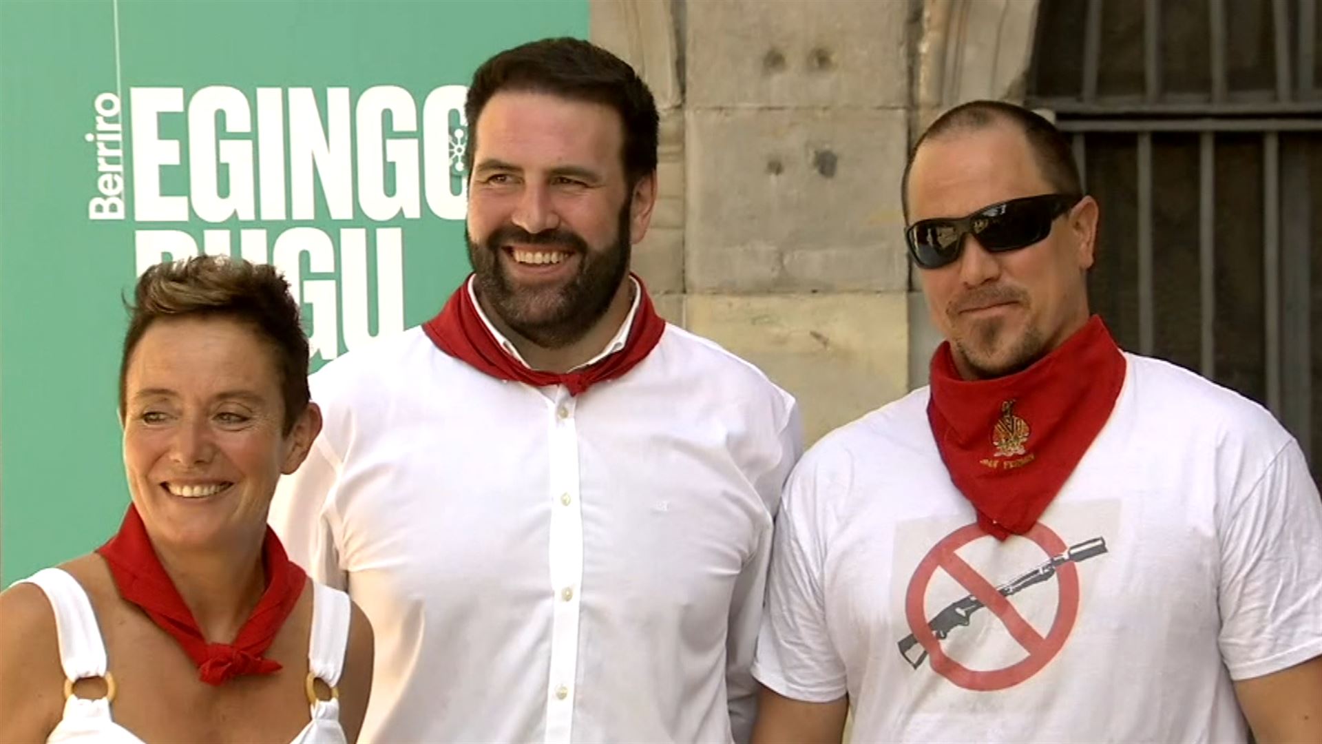 EH Bilduk sanferminetan, Iruñean, egin du ekitaldia