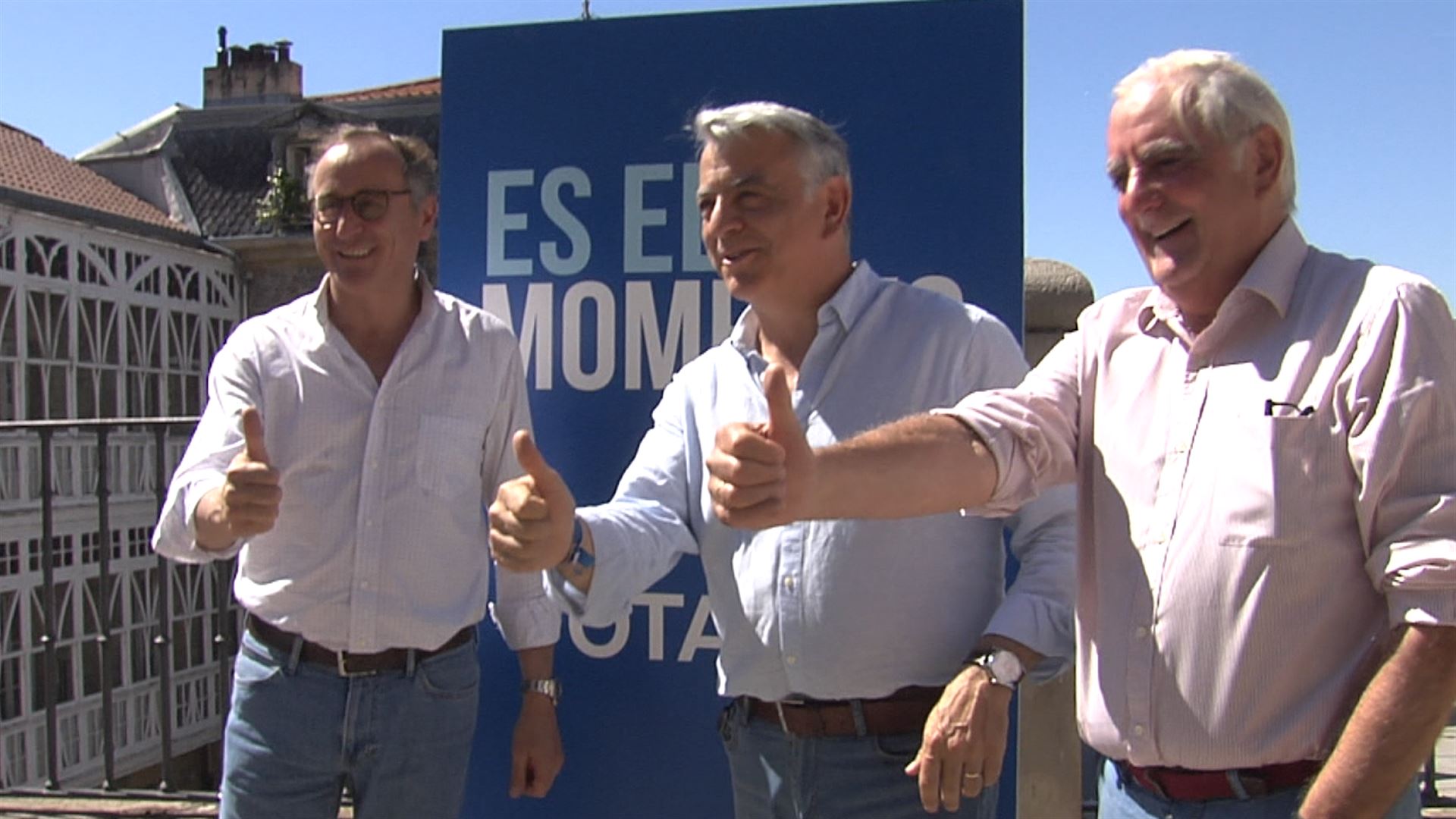 Alfonso Alonso, Javier de Andres eta Ramon Rabanera