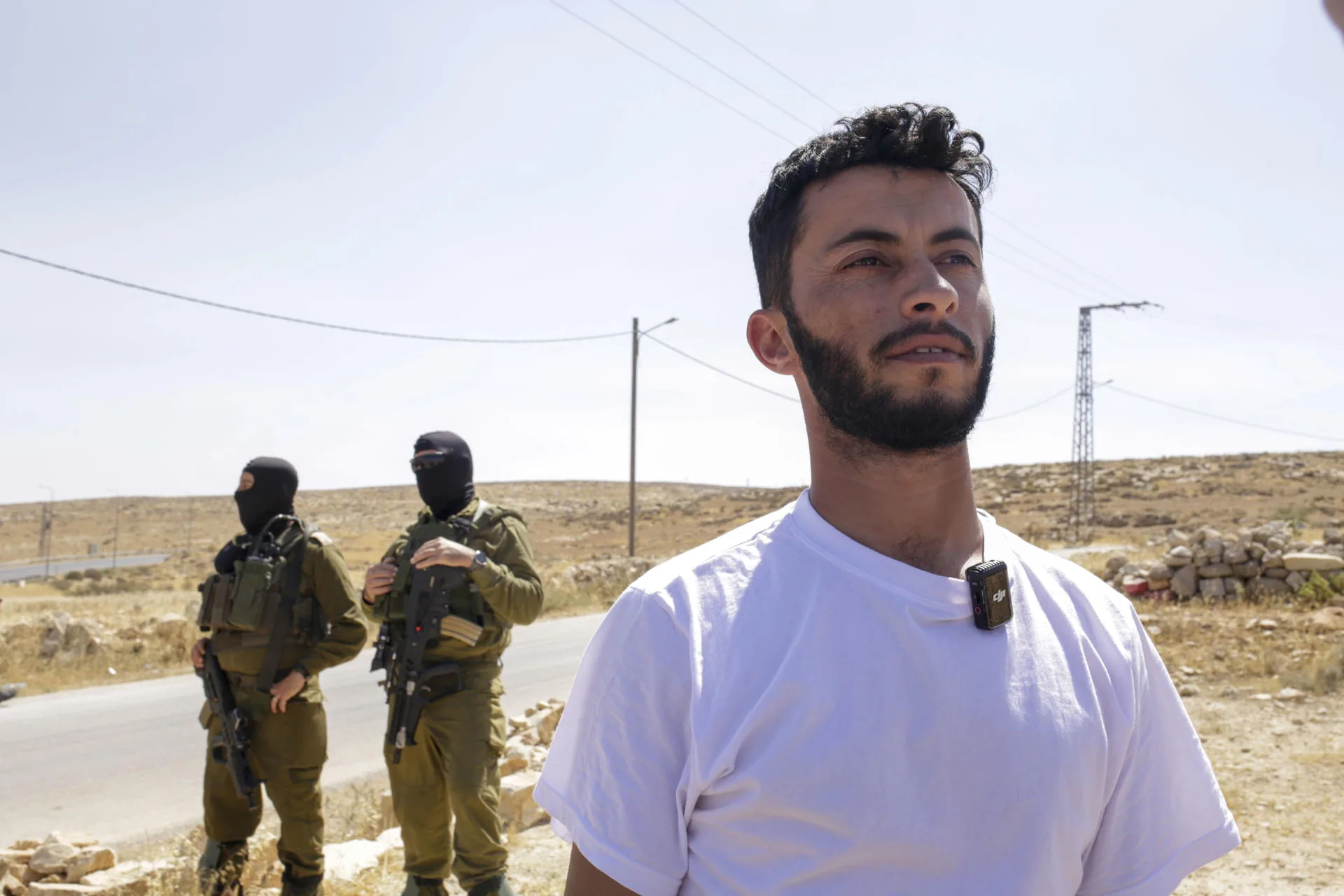 Basel Adra cine palestino