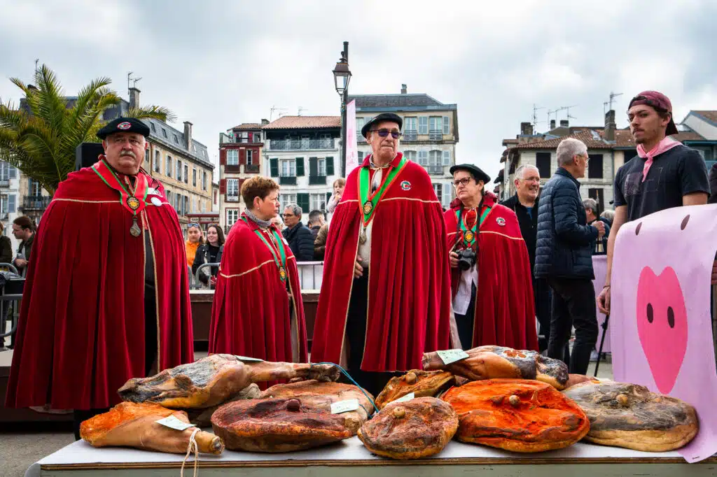 Feria del Jamón Baionako xingar feria