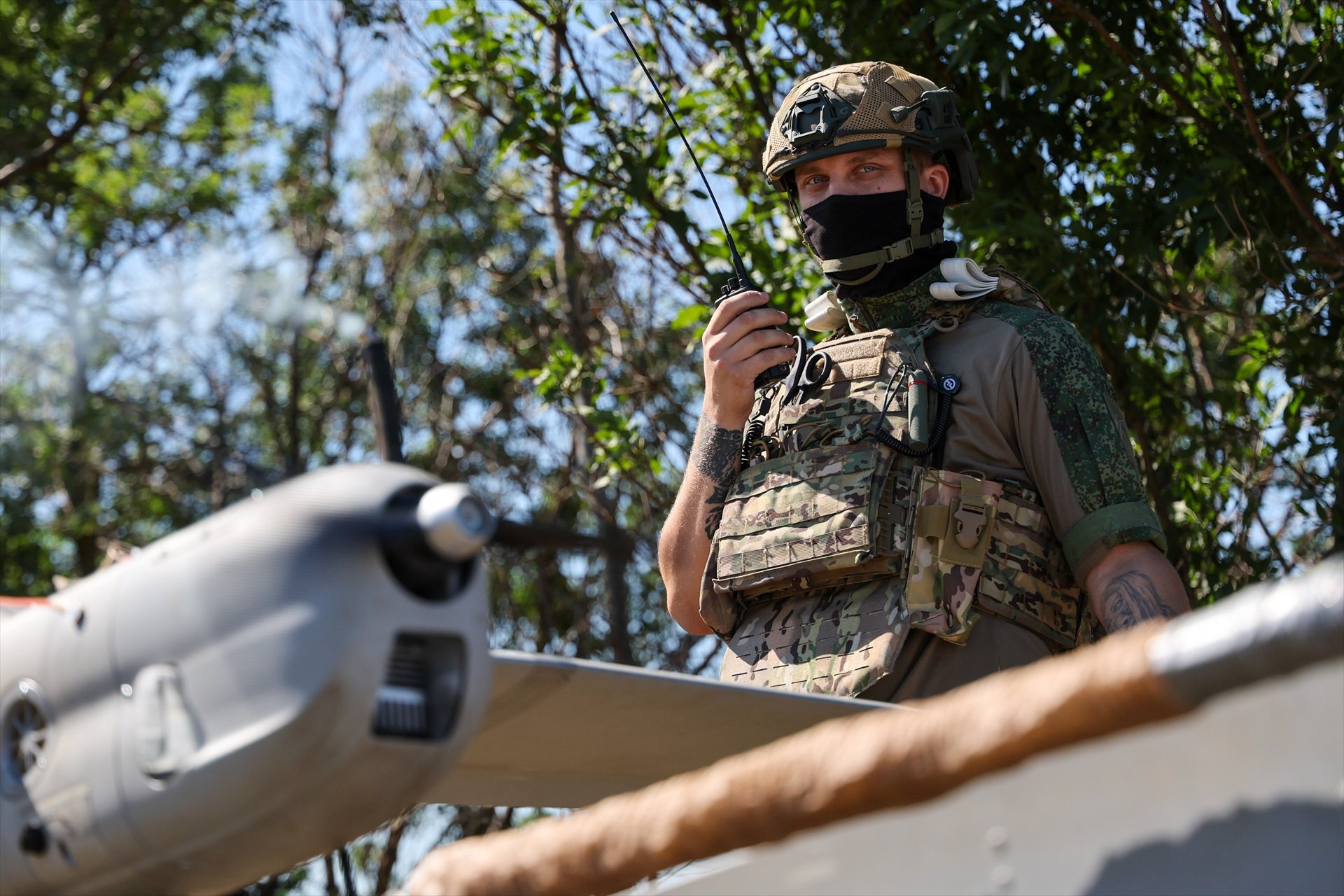 (Foto de ARCHIVO)

RUSSIA, KHERSON REGION - JULY 30, 2026: A crewman prepares to launch an Orlan-10 reconnaissance drone with the 18th Combined Arms Army, Dnepr Group of Forces, during Russia's special military operation



Europa Press/Contacto/Alexei Konovalov

30/7/2026