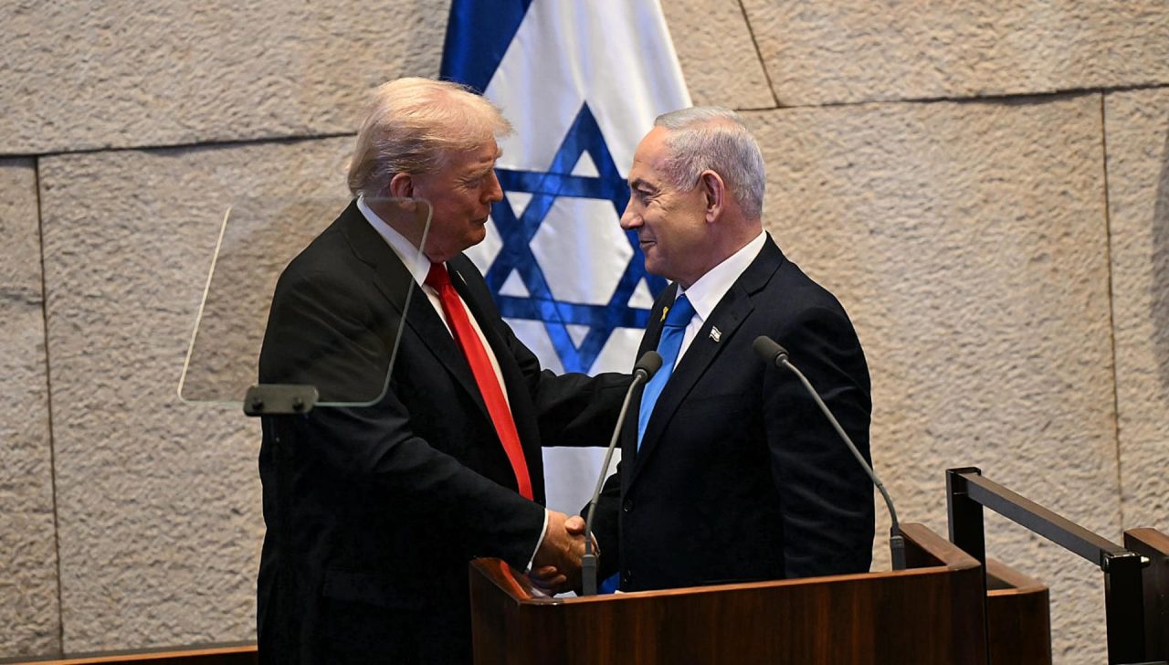 Trump y Netanyahu.