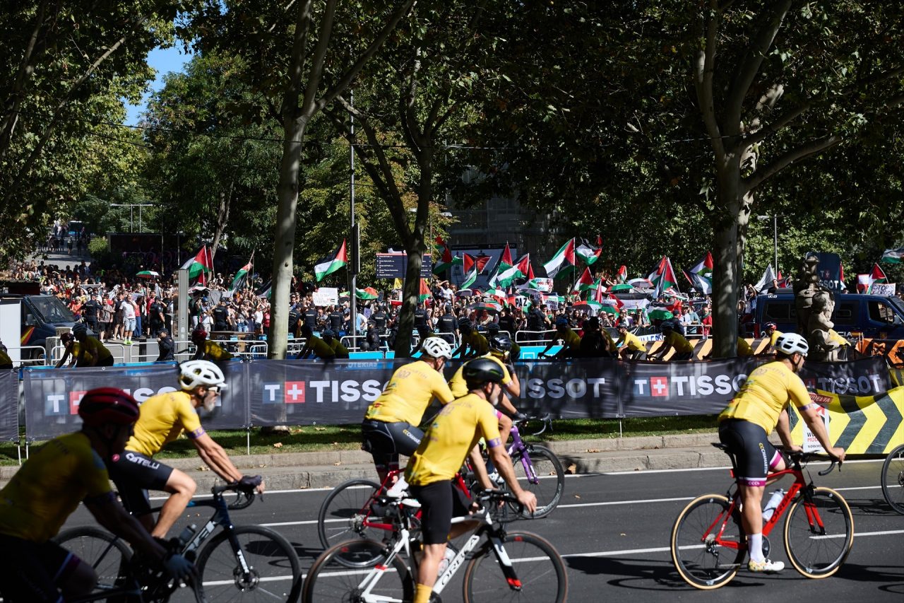 Protestas en la última etapa