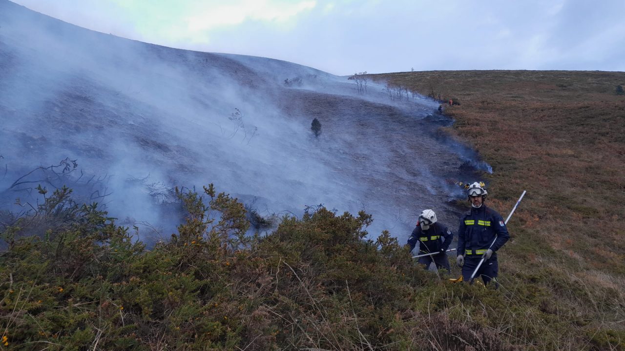 Incendio en Elgea