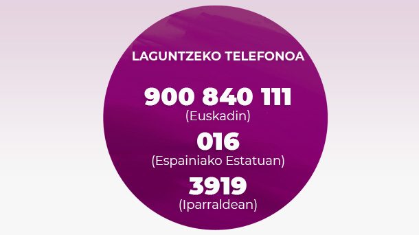 Laguntzeko telefonoa