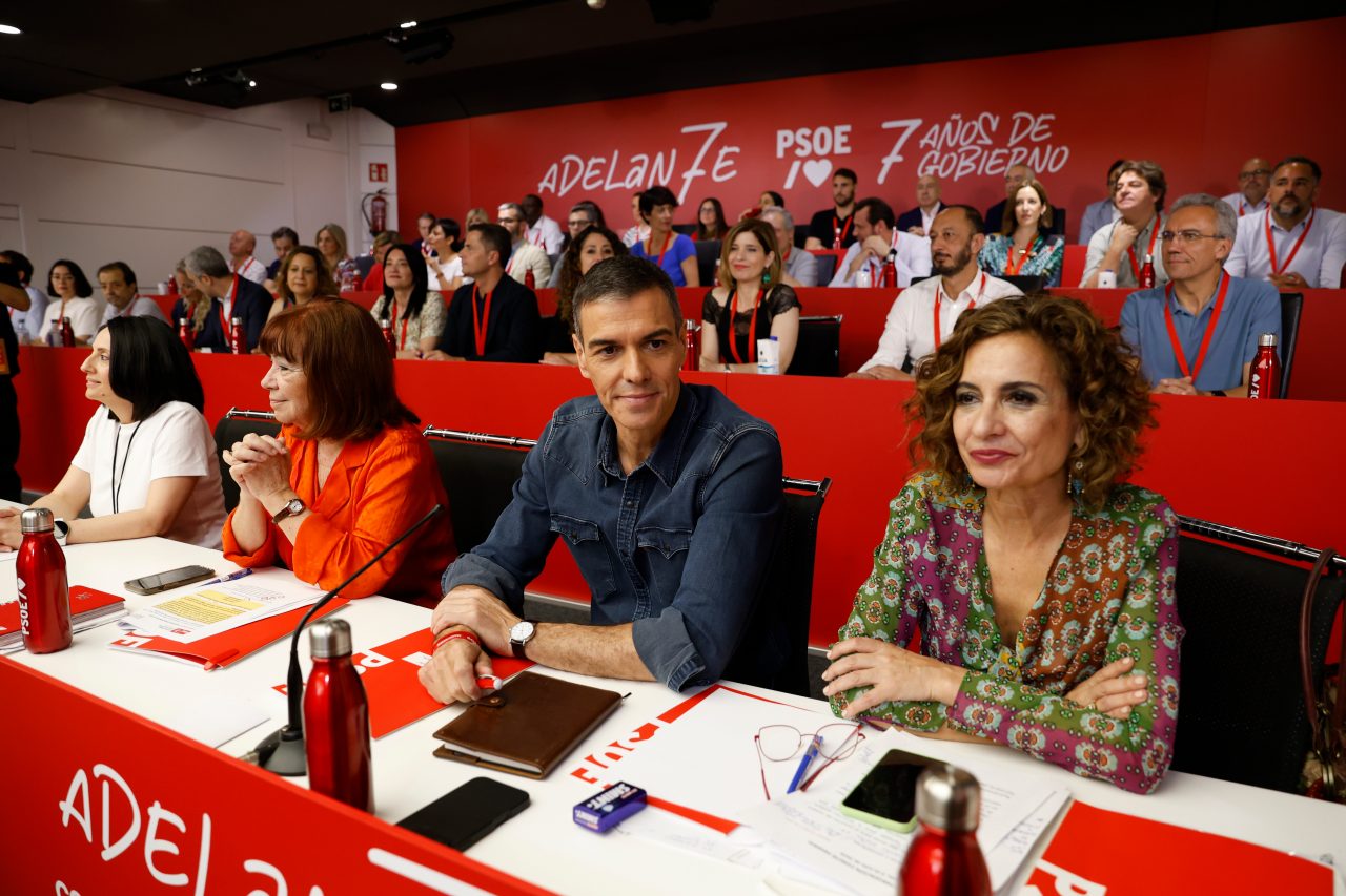 Sanchez, artxiboko irudi batean. Argazkia: EFE Pedro Sanchez